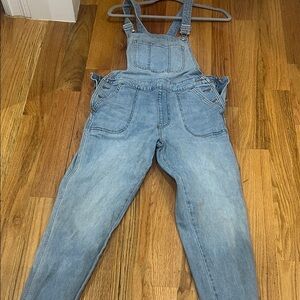 Old Navy Light Wash Denim Overalls - Casual Relaxed Fit